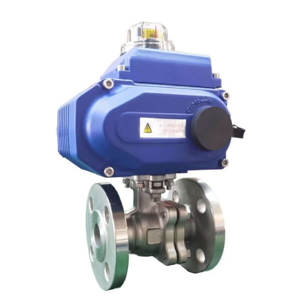 2 way flanged ball valve