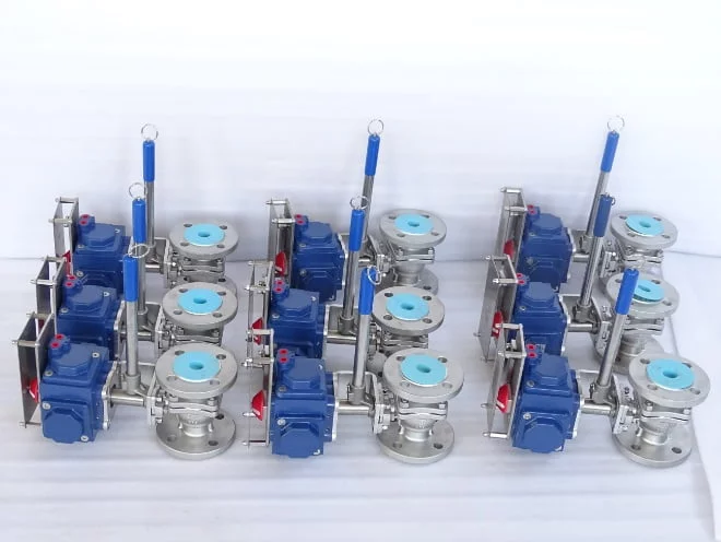 High-quality fusible link ball valve with lever for industrial fire safety applications